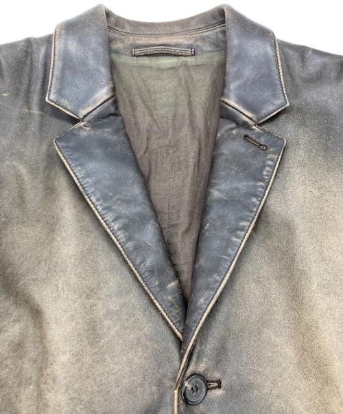 NEIL BARRETT（ニールバレット）NEIL BARRETT (ニールバレット) レザージャケット グレー サイズ:SIZE XXSの古着・服飾アイテム