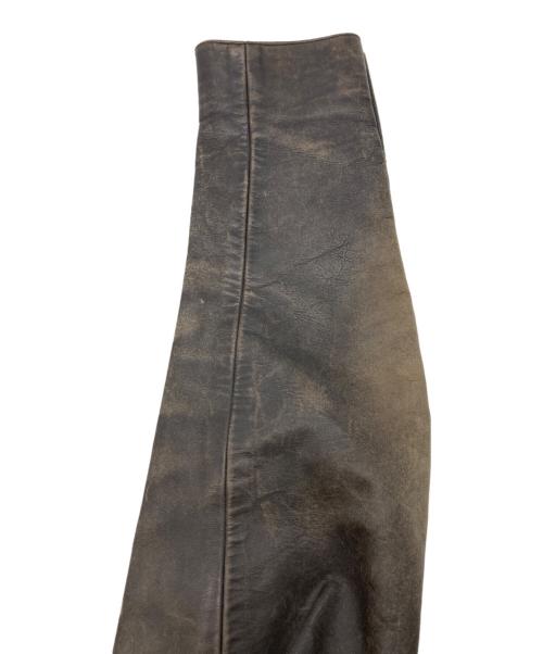 NEIL BARRETT（ニールバレット）NEIL BARRETT (ニールバレット) レザージャケット グレー サイズ:SIZE XXSの古着・服飾アイテム