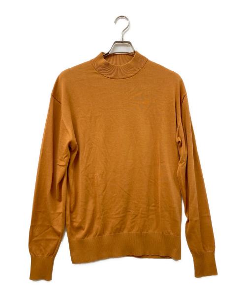 CABAN（キャバン）CABAN (キャバン) コットン モックネックプルオーバー オレンジ サイズ:SIZE Lの古着・服飾アイテム