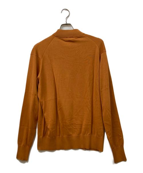 CABAN（キャバン）CABAN (キャバン) コットン モックネックプルオーバー オレンジ サイズ:SIZE Lの古着・服飾アイテム