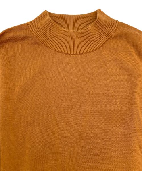 CABAN（キャバン）CABAN (キャバン) コットン モックネックプルオーバー オレンジ サイズ:SIZE Lの古着・服飾アイテム