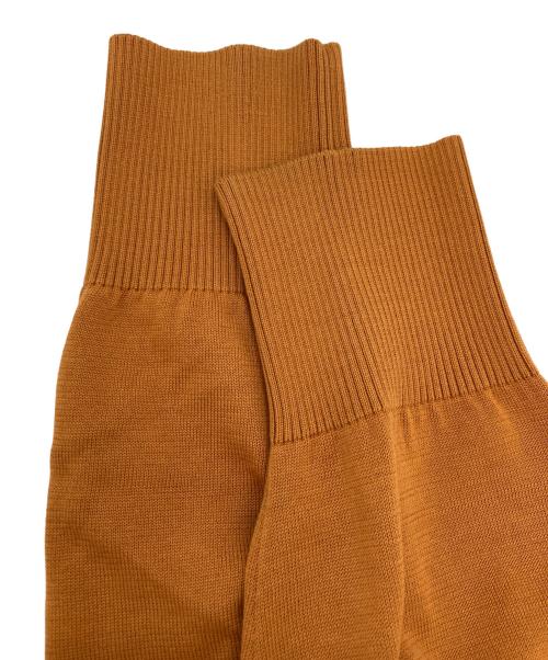 CABAN（キャバン）CABAN (キャバン) コットン モックネックプルオーバー オレンジ サイズ:SIZE Lの古着・服飾アイテム