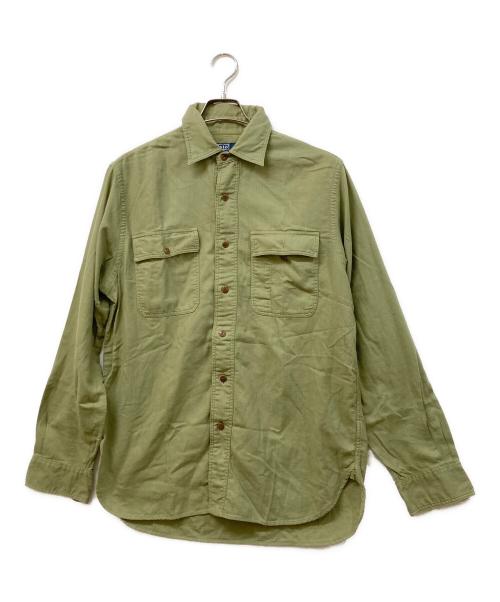 POLO RALPH LAUREN（ポロ・ラルフローレン）POLO RALPH LAUREN (ポロ・ラルフローレン) 長袖シャツ グリーン サイズ:SIZE Mの古着・服飾アイテム