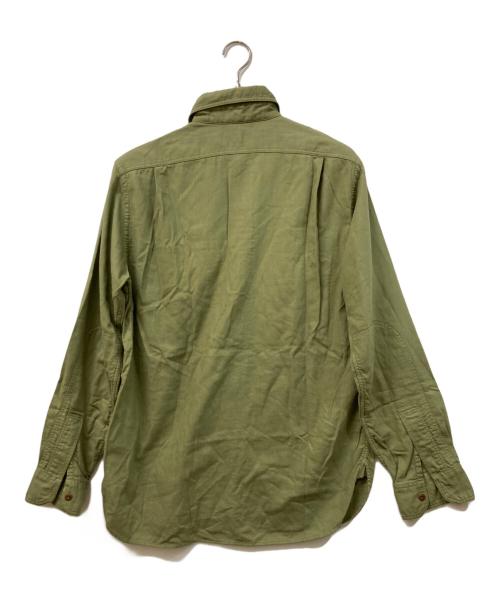 POLO RALPH LAUREN（ポロ・ラルフローレン）POLO RALPH LAUREN (ポロ・ラルフローレン) 長袖シャツ グリーン サイズ:SIZE Mの古着・服飾アイテム