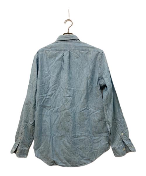 POLO RALPH LAUREN（ポロ・ラルフローレン）POLO RALPH LAUREN (ポロ・ラルフローレン) 長袖シャツ ブルー サイズ:SIZE Mの古着・服飾アイテム