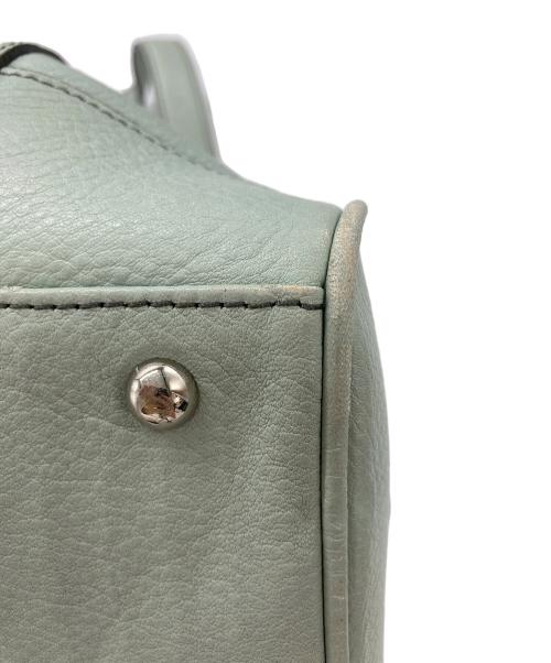 MCM（エムシーエム）MCM (エムシーエム) ハンドバッグ スカイブルーの古着・服飾アイテム