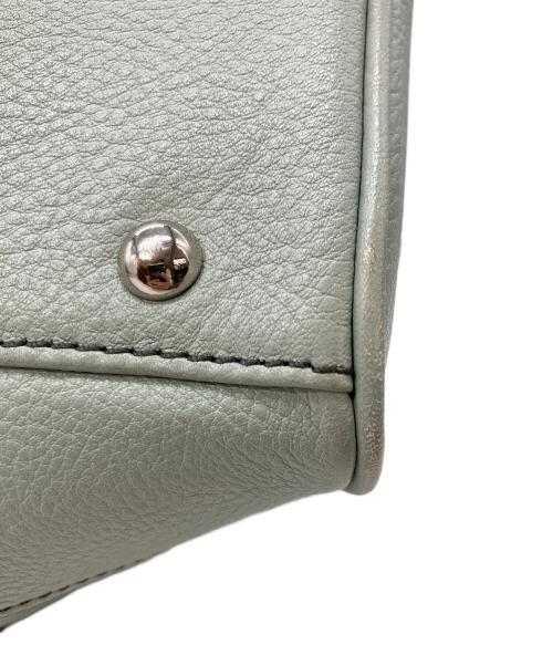 MCM（エムシーエム）MCM (エムシーエム) ハンドバッグ スカイブルーの古着・服飾アイテム