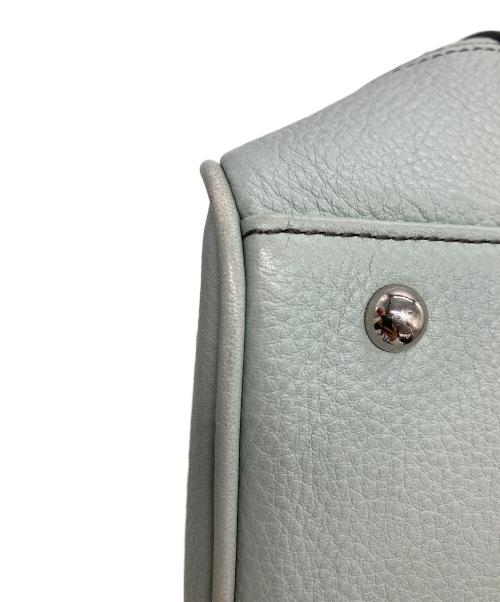 MCM（エムシーエム）MCM (エムシーエム) ハンドバッグ スカイブルーの古着・服飾アイテム