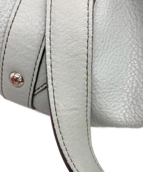 MCM（エムシーエム）MCM (エムシーエム) ハンドバッグ スカイブルーの古着・服飾アイテム