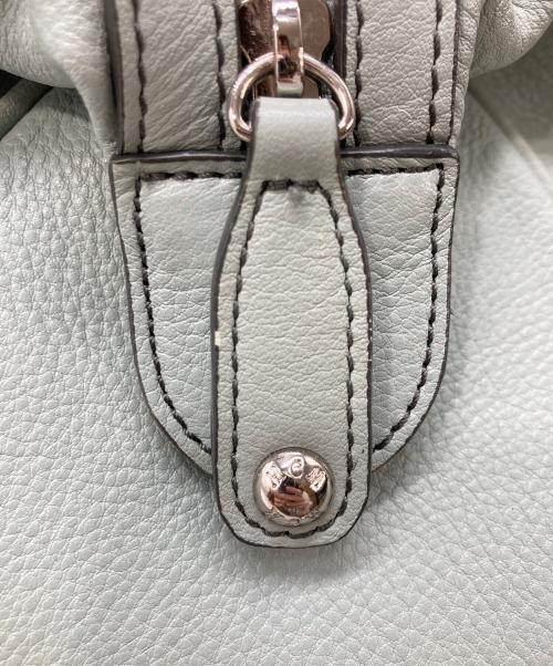 MCM（エムシーエム）MCM (エムシーエム) ハンドバッグ スカイブルーの古着・服飾アイテム