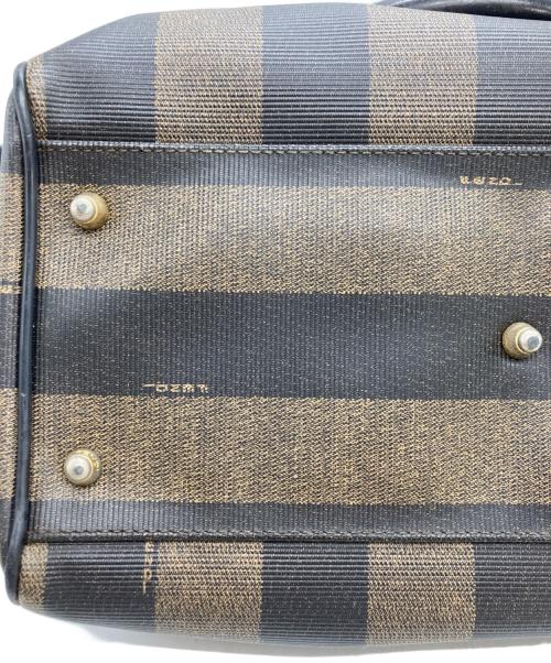 FENDI（フェンディ）FENDI (フェンディ) ペカン柄ミニボストンバッグ ブラウンの古着・服飾アイテム