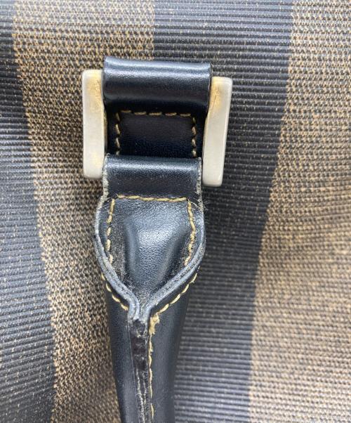 FENDI（フェンディ）FENDI (フェンディ) ペカン柄ミニボストンバッグ ブラウンの古着・服飾アイテム