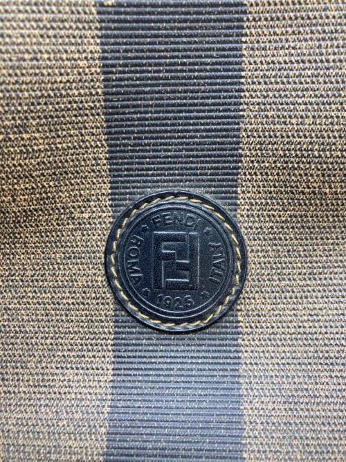 FENDI（フェンディ）FENDI (フェンディ) ペカン柄ミニボストンバッグ ブラウンの古着・服飾アイテム