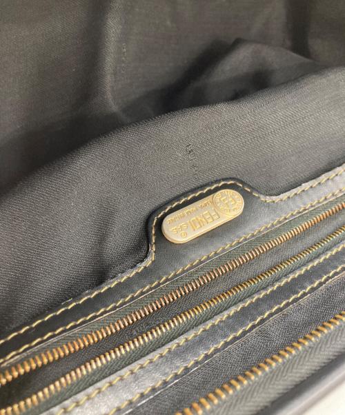 FENDI（フェンディ）FENDI (フェンディ) ペカン柄ミニボストンバッグ ブラウンの古着・服飾アイテム