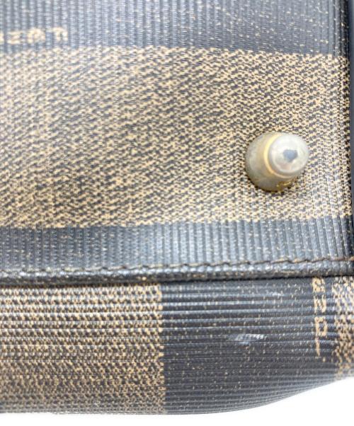 FENDI（フェンディ）FENDI (フェンディ) ペカン柄ミニボストンバッグ ブラウンの古着・服飾アイテム