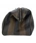 FENDI (フェンディ) ペカン柄ミニボストンバッグ ブラウン：16000円