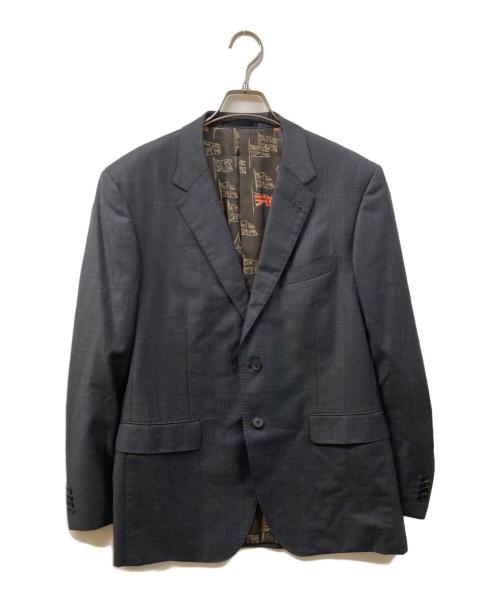 PAUL SMITH（ポールスミス）Paul Smith (ポールスミス) ユニオンジャック2Bセットアップスーツ グレー サイズ:	L2の古着・服飾アイテム