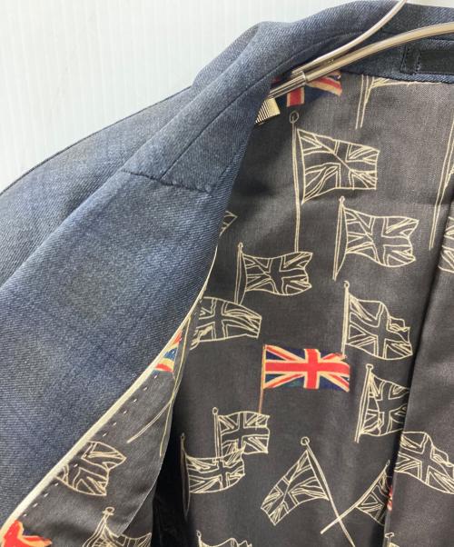 PAUL SMITH（ポールスミス）Paul Smith (ポールスミス) ユニオンジャック2Bセットアップスーツ グレー サイズ:	L2の古着・服飾アイテム