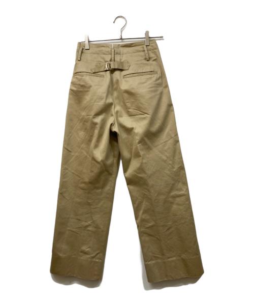 TANAKA（タナカ）TANAKA (タナカ) WIDE TROUSERS ベージュ サイズ:25/26の古着・服飾アイテム