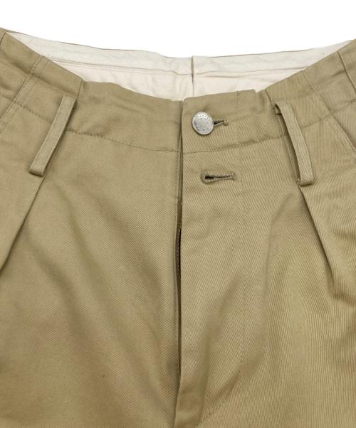 TANAKA（タナカ）TANAKA (タナカ) WIDE TROUSERS ベージュ サイズ:25/26の古着・服飾アイテム