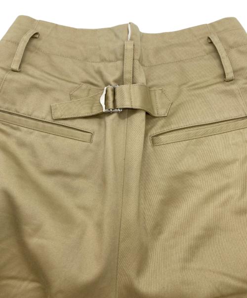 TANAKA（タナカ）TANAKA (タナカ) WIDE TROUSERS ベージュ サイズ:25/26の古着・服飾アイテム