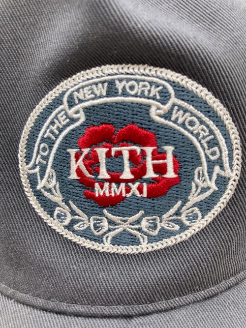 KITH（キス）KITH (キス) Twill Bay Low Pinch Crown Snapbackの古着・服飾アイテム