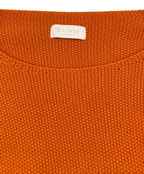 BALLSEY（ボールジィ）BALLSEY (ボールジィ) モスステッチ ワイドプルオーバー オレンジ サイズ:SIZE Sの古着・服飾アイテム