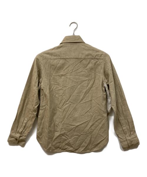 Y's（ワイズ）Y's (ワイズ) ドッキングシャツ ベージュ サイズ:2の古着・服飾アイテム