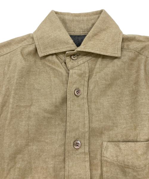 Y's（ワイズ）Y's (ワイズ) ドッキングシャツ ベージュ サイズ:2の古着・服飾アイテム