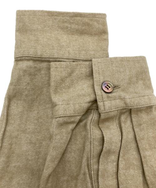 Y's（ワイズ）Y's (ワイズ) ドッキングシャツ ベージュ サイズ:2の古着・服飾アイテム