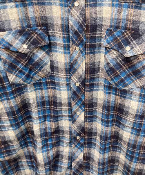 Kmart（ケーマート）KMART (ケーマート) ウエスタンネルシャツ ネイビー サイズ:	SIZE XLの古着・服飾アイテム