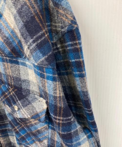 Kmart（ケーマート）KMART (ケーマート) ウエスタンネルシャツ ネイビー サイズ:	SIZE XLの古着・服飾アイテム