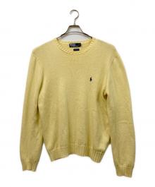 POLO RALPH LAUREN（ポロ・ラルフローレン）の古着「ニット」｜イエロー