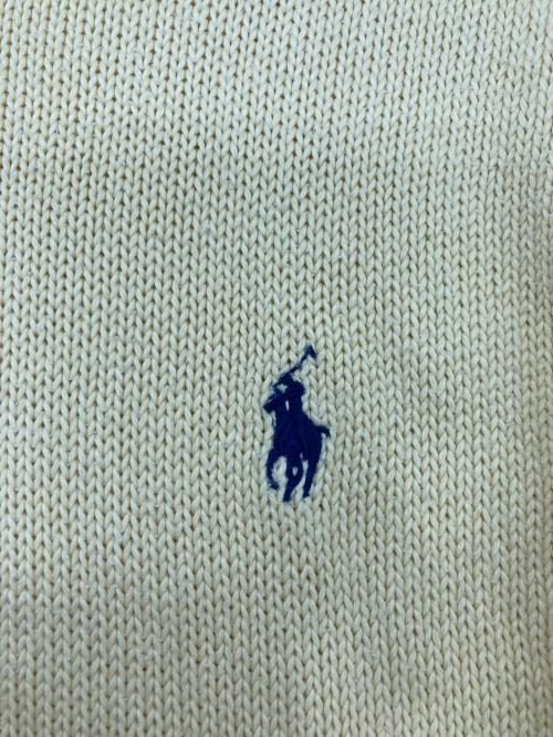 POLO RALPH LAUREN（ポロ・ラルフローレン）POLO RALPH LAUREN (ポロ・ラルフローレン) ニット イエロー サイズ:SIZE Lの古着・服飾アイテム