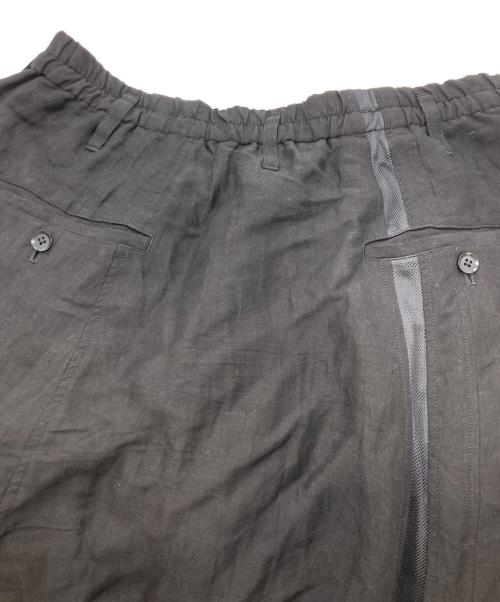 GROUND Y（グラウンドワイ）GROUND Y (グラウンドワイ) PANAL PANTS ブラック サイズ:3の古着・服飾アイテム