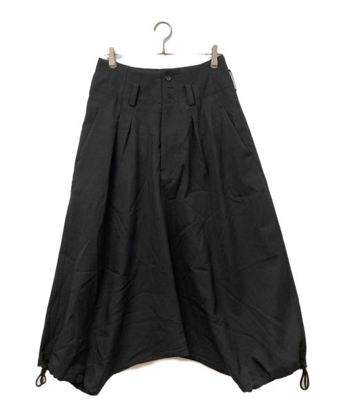 s'yte（サイト）s'yte (サイト) サルエルパンツ ブラック サイズ:2の古着・服飾アイテム