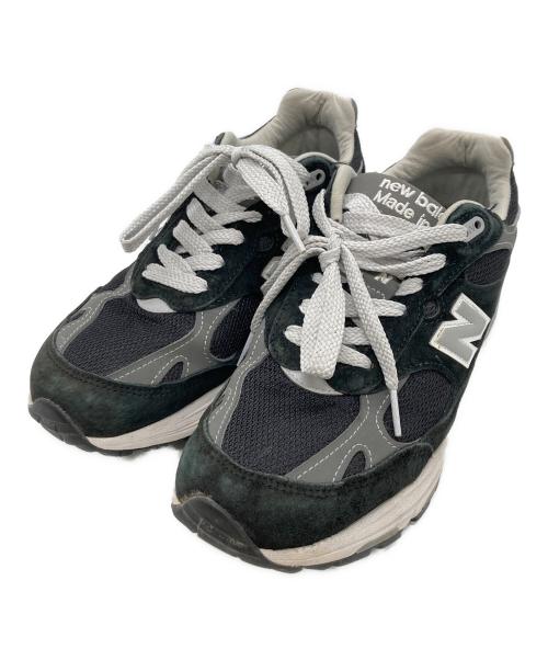 NEW BALANCE（ニューバランス）NEW BALANCE (ニューバランス) 993ローカットスニーカー ネイビー サイズ:25.5cmの古着・服飾アイテム