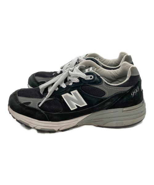 NEW BALANCE（ニューバランス）NEW BALANCE (ニューバランス) 993ローカットスニーカー ネイビー サイズ:25.5cmの古着・服飾アイテム