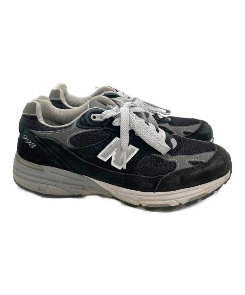 NEW BALANCE（ニューバランス）NEW BALANCE (ニューバランス) 993ローカットスニーカー ネイビー サイズ:25.5cmの古着・服飾アイテム