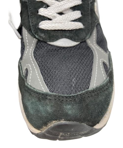 NEW BALANCE（ニューバランス）NEW BALANCE (ニューバランス) 993ローカットスニーカー ネイビー サイズ:25.5cmの古着・服飾アイテム