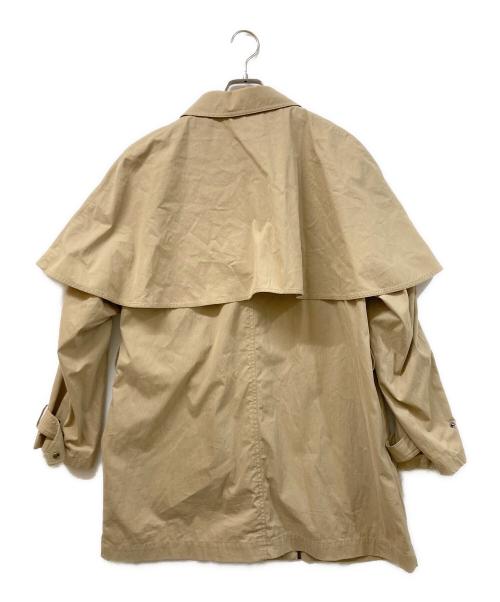 Whim Gazette（ウィムガゼット）Whim Gazette (ウィムガゼット) ケープトレンチコート ベージュ サイズ:Freeの古着・服飾アイテム