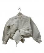 COMME des GARCONSコムデギャルソン）の古着「レーヨンポリブルゾン」｜グレー