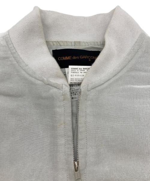 COMME des GARCONS（コムデギャルソン）COMME des GARCONS (コムデギャルソン) レーヨンポリブルゾン グレー サイズ:SIZE Mの古着・服飾アイテム