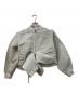COMME des GARCONS（コムデギャルソン）の古着「レーヨンポリブルゾン」｜グレー