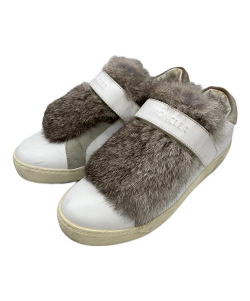 MONCLER（モンクレール）MONCLER (モンクレール) Lucie スニーカー ホワイト サイズ:	SIZE 36の古着・服飾アイテム