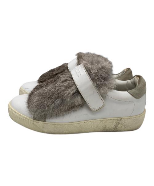MONCLER（モンクレール）MONCLER (モンクレール) Lucie スニーカー ホワイト サイズ:	SIZE 36の古着・服飾アイテム