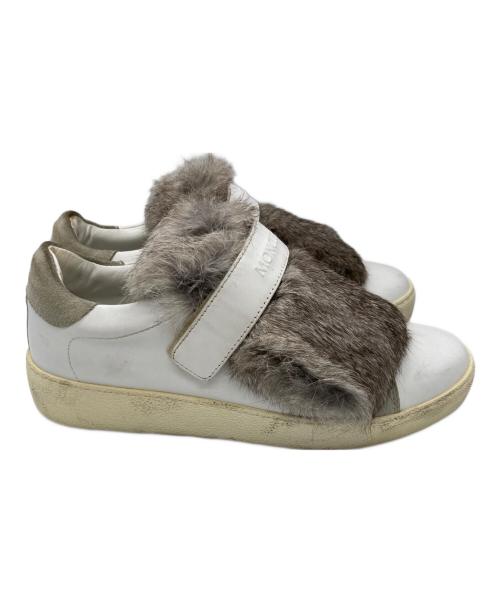 MONCLER（モンクレール）MONCLER (モンクレール) Lucie スニーカー ホワイト サイズ:	SIZE 36の古着・服飾アイテム