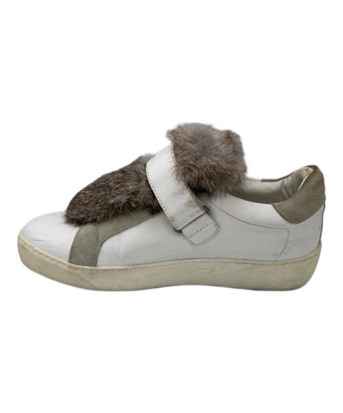 MONCLER（モンクレール）MONCLER (モンクレール) Lucie スニーカー ホワイト サイズ:	SIZE 36の古着・服飾アイテム