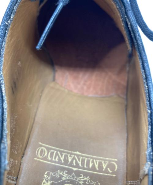 Caminando（カミナンド）Caminando (カミナンド) STANDARD DERBY SHOES ブラック サイズ:	SIZE 8の古着・服飾アイテム
