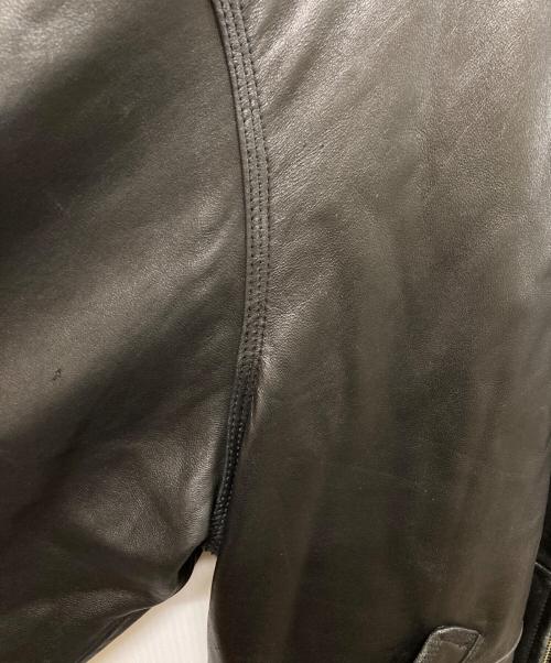 AMERICAN CLASSICS（アメリカンクラシック）AMERICAN CLASSICS (アメリカンクラシック) ライナー付きレザージャケット ブラック サイズ:SIZE Lの古着・服飾アイテム